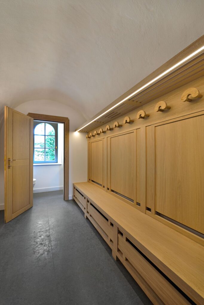 Domaine Pescatore, les vestiaires